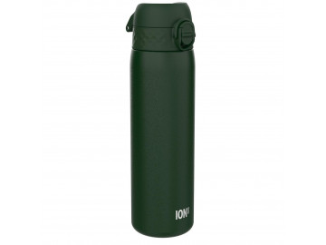 Пляшка для води металева ION8 600 мл. Stainless Steel , Dark Green