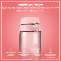 Пляшка для води ION8 1000 мл. BPA Free, Times To Drink, (ЕКО пляшка) BPA Free, Periwinkle &Rose Пляшка для води ION8 1000 мл. BPA Free, Times To Drink, (ЕКО пляшка) BPA Free, Periwinkle &Rose
