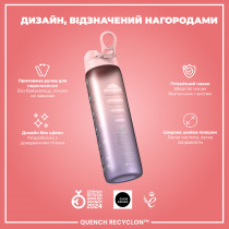 Пляшка для води ION8 1000 мл. BPA Free, Times To Drink, (ЕКО пляшка) BPA Free, Periwinkle &Rose Пляшка для води ION8 1000 мл. BPA Free, Times To Drink, (ЕКО пляшка) BPA Free, Periwinkle &Rose