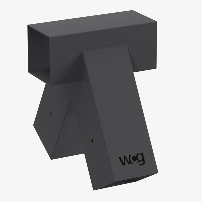 Кронштейн для соединения 3 брусьев под углом 120° | Соединение 3 сторон (модуль 120°)