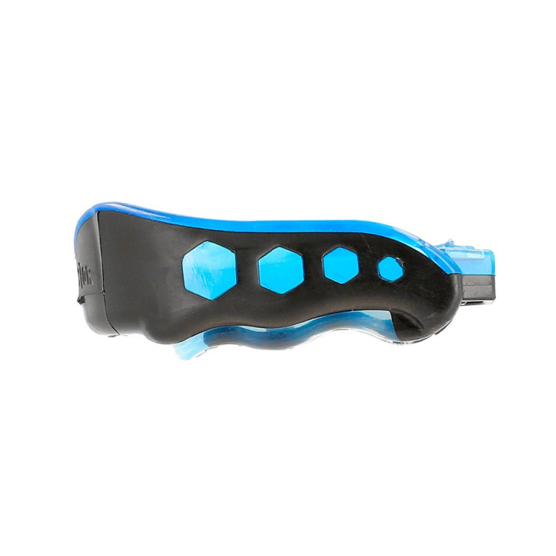 Капа Shock Doctor Gel Max, Взрослая (возраст 11+) Black/Blue, Посадка: Формируется под прикус, Термополимер, Черно-синий