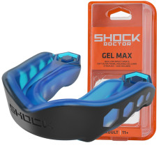 Капа Shock Doctor Gel Max доросла (вік 11+) Black/Blue (art. 6100-BB-AD)