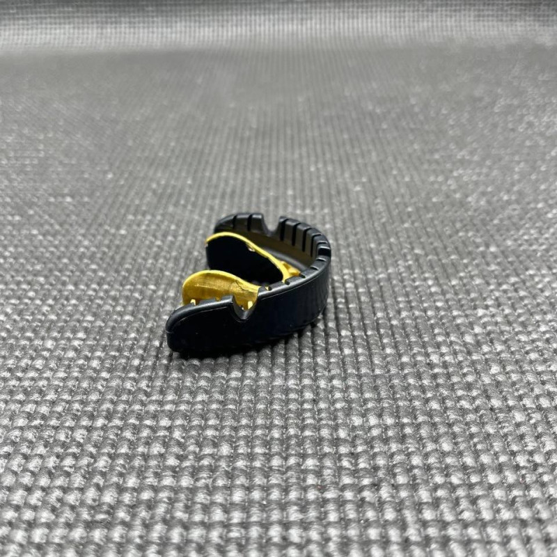 Капа OPRO Gold Braces під брекети доросла (вік 11+) Blackl/Gold (art.102506001)