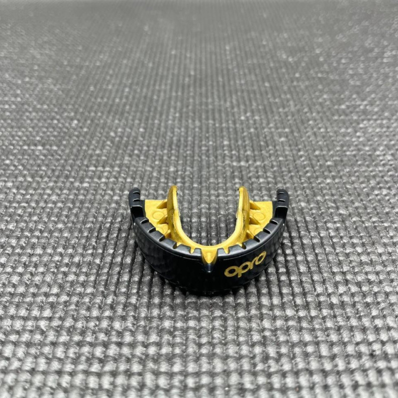 Капа OPRO Gold Braces під брекети доросла (вік 11+) Blackl/Gold (art.102506001)