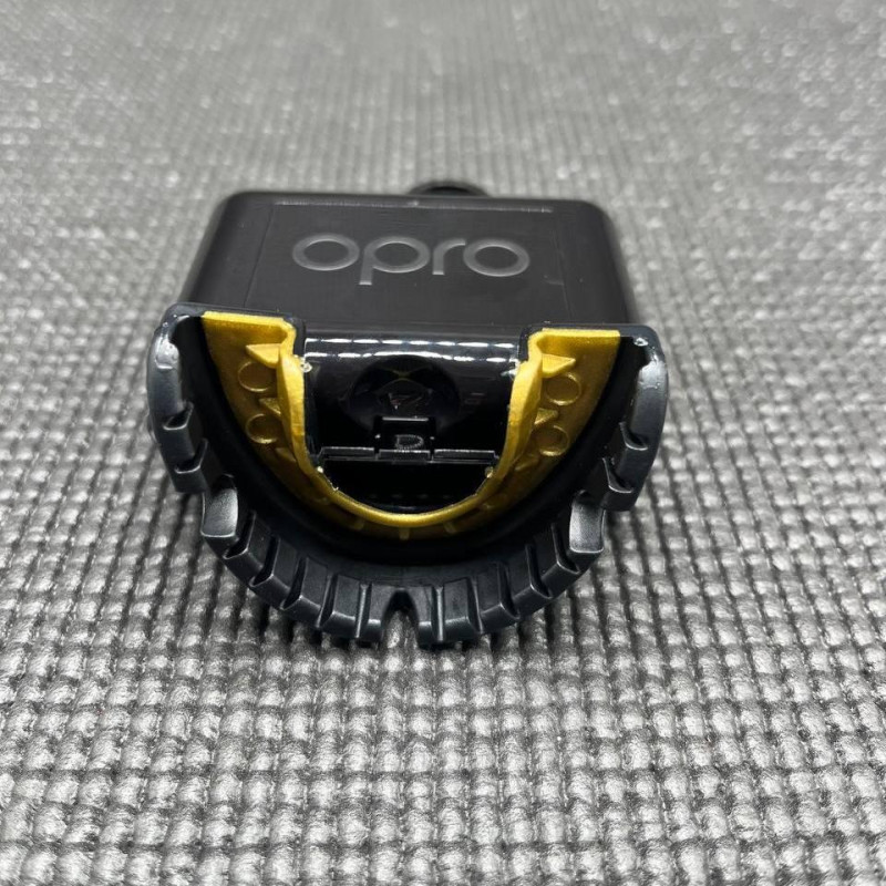 Капа OPRO Gold Braces під брекети доросла (вік 11+) Blackl/Gold (art.102506001)