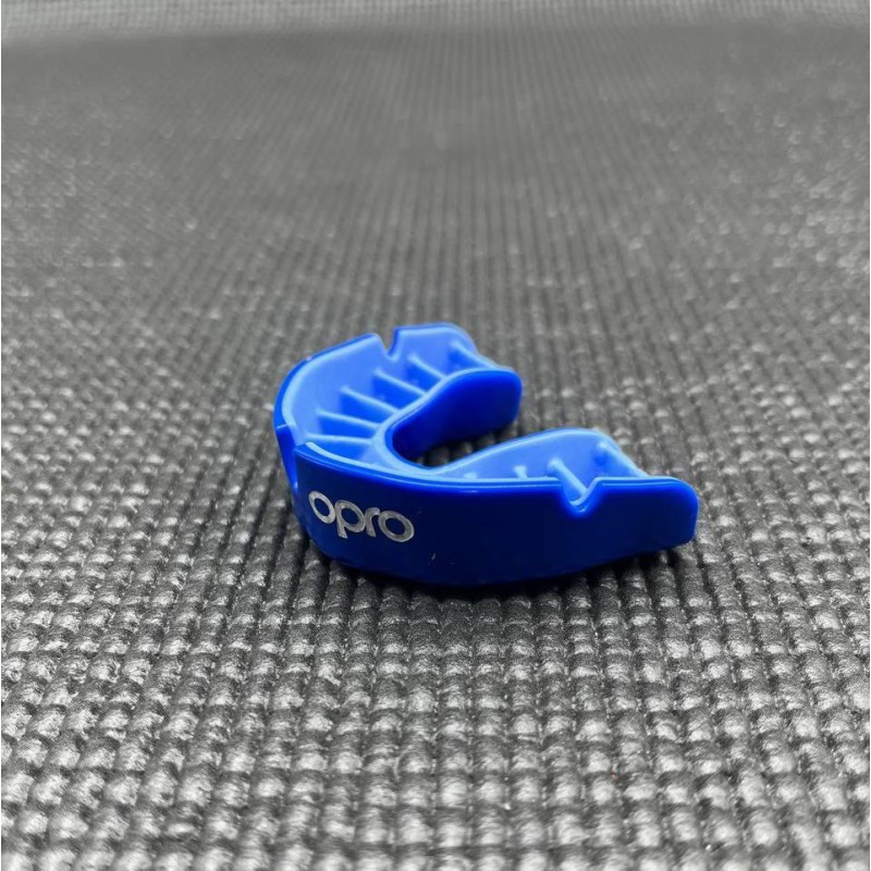 Капа OPRO Silver доросла (вік 11+) Dark Blue/Blue (art.102502002)