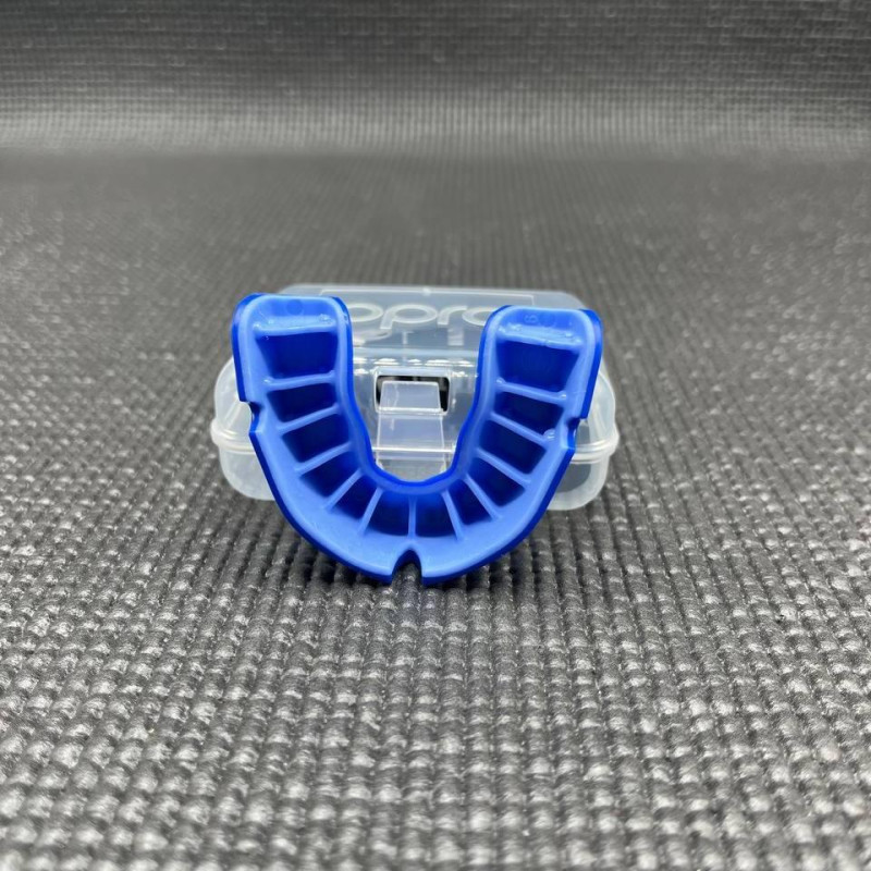 Капа OPRO Silver доросла (вік 11+) Dark Blue/Blue (art.102502002)