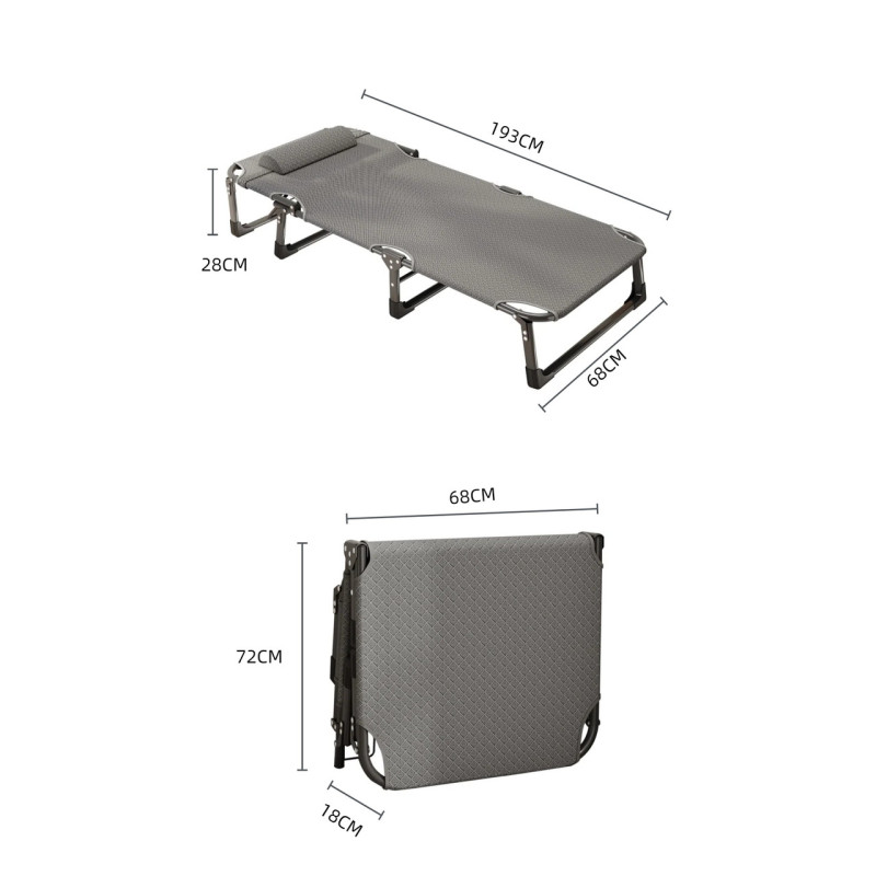 Розкладне ліжко шезлонг WCG FB-S03