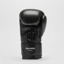 Боксерські рукавиці Leone GN383 THUNDER Black 12 унцій (капу в комплекті) Боксерські рукавиці Leone GN383 THUNDER Black 12 унцій (капу в комплекті)