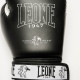 Боксерские перчатки Leone GN208 ICONIC Black (бинты 4 м. в комплекте), 16 унций, Натуральная кожа буйвола, Полиуретан, Черный