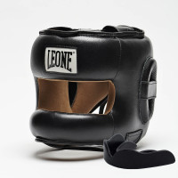 Боксерский шлем с бампером Leone CS425 Black M