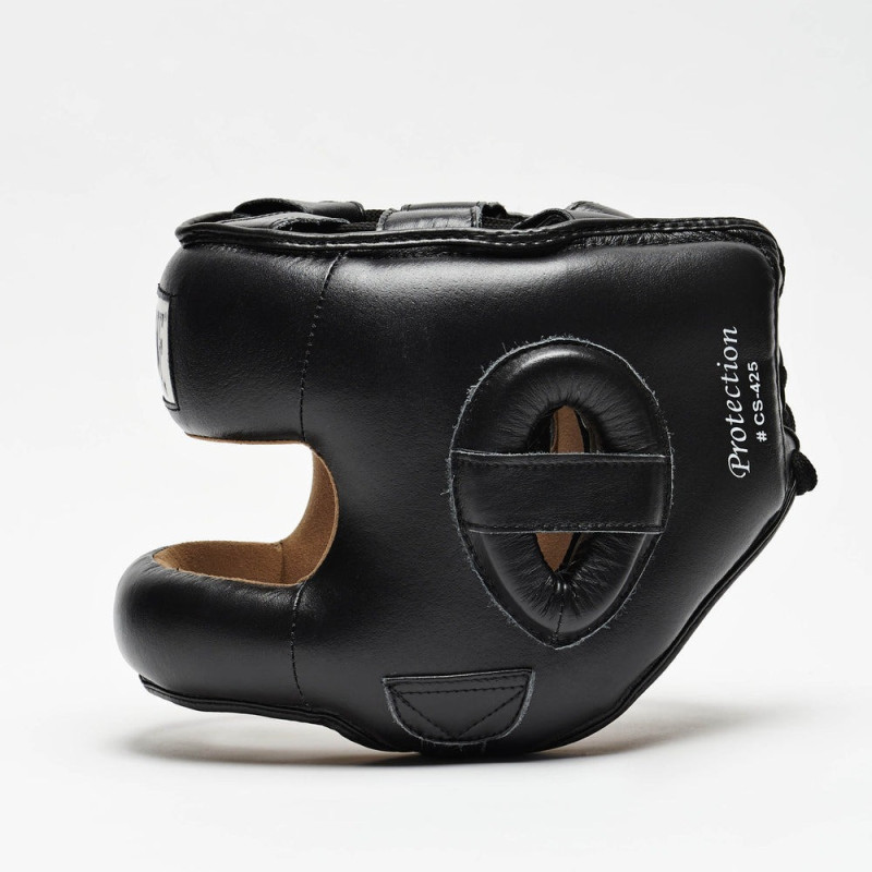 Боксерський шолом з бампером Leone CS425 Black M