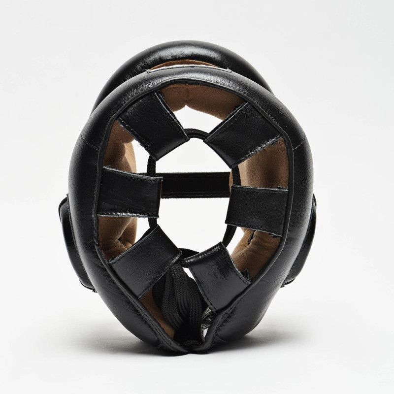 Боксерський шолом з бампером Leone CS425 Black M