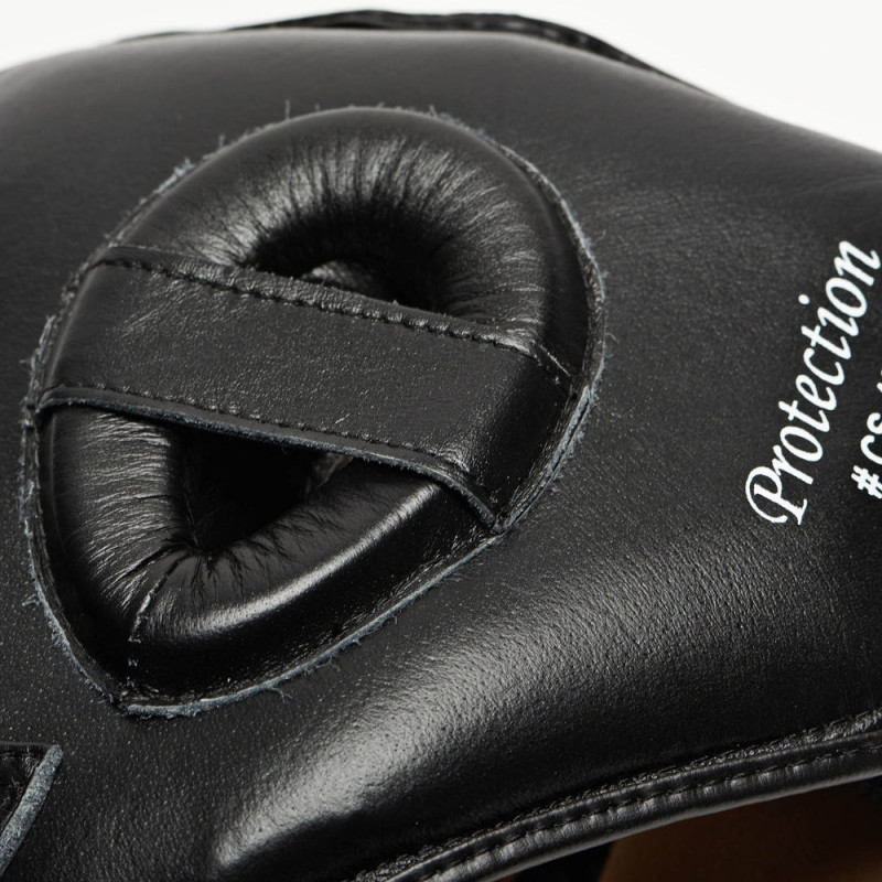 Боксерський шолом з бампером Leone CS425 Black M