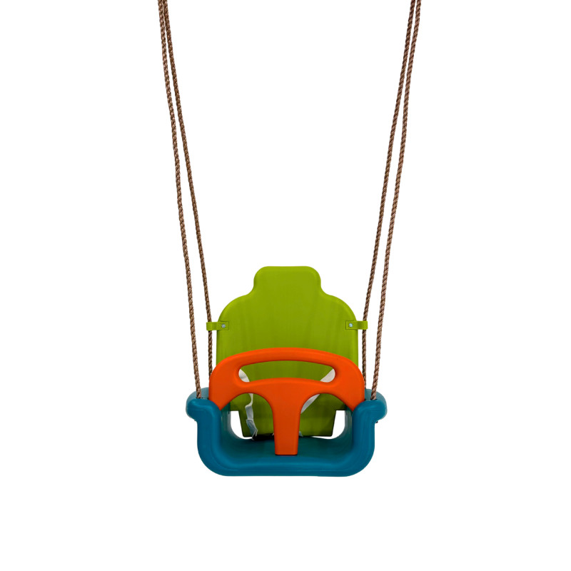 Дитяча гойдалка WCG Grow 3в1 LIME, Віком від 6 міс. до 7 р., Різнокольоровий