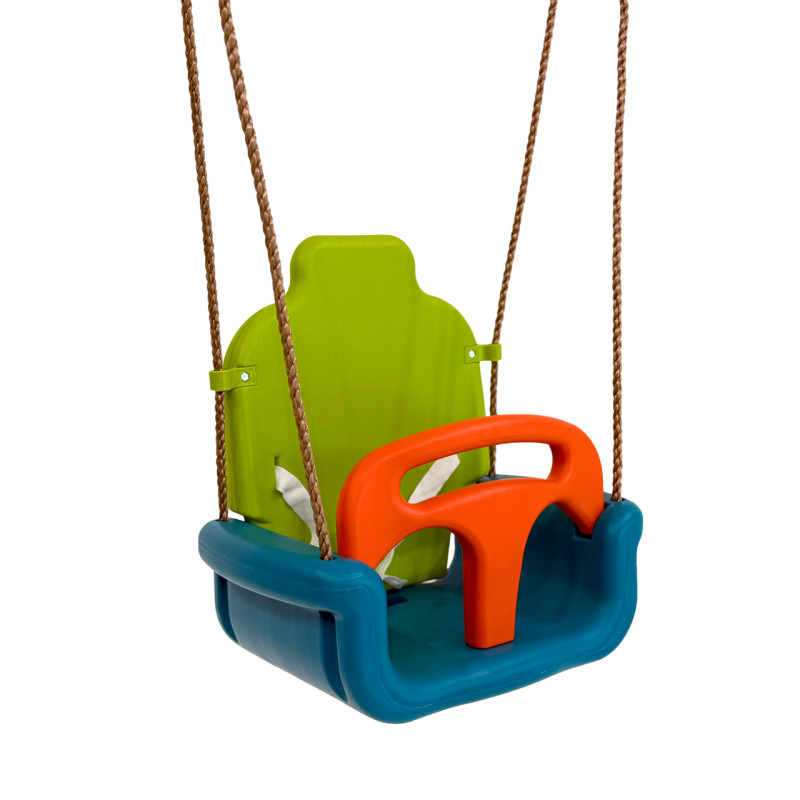 Дитяча гойдалка WCG Grow 3в1 LIME, Віком від 6 міс. до 7 р., Різнокольоровий