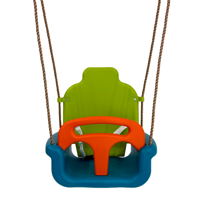 Дитяча гойдалка WCG Grow 3в1 LIME, Віком від 6 міс. до 7 р., Різнокольоровий