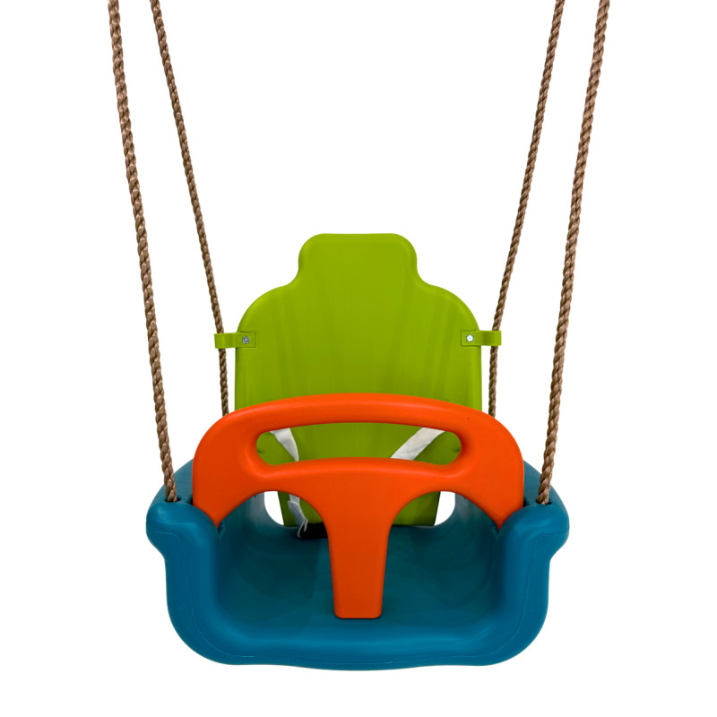 Дитяча гойдалка WCG Grow 3в1 LIME, Віком від 6 міс. до 7 р., Різнокольоровий