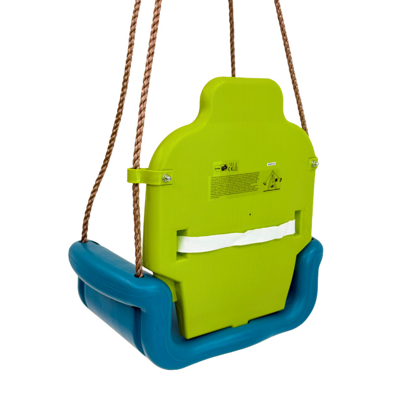 Дитяча гойдалка WCG Grow 3в1 LIME, Віком від 6 міс. до 7 р., Різнокольоровий