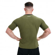 Чоловіча футболка RDX M1 з ефектом сауни Army Green M Чоловіча футболка RDX M1 з ефектом сауни Army Green M