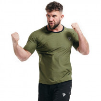 Чоловіча футболка RDX M1 з ефектом сауни Army Green M Чоловіча футболка RDX M1 з ефектом сауни Army Green M
