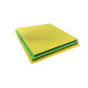 Мат-татамі (Мат-пазл ластівчин хвіст) WCG EVA 100х100х2 cm Зелено-жовтий