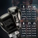 Боксерські рукавиці Leone GN208 ICONIC Black 16 унцій (бинти 4 м. в комплекті)