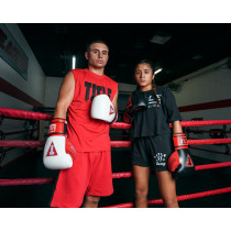 Боксерські рукавиці TITLE Boxing All Heart Bag Gloves 2.0 Black/Red 12 oz Боксерські рукавиці TITLE Boxing All Heart Bag Gloves 2.0 Black/Red 12 oz
