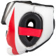 Боксерський шолом TITLE MMA Command Full Black/Red/White L