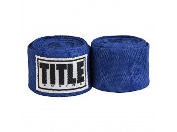 Бинти для боксу TITLE Boxing Select 180" Semi Elastic Mexican Royal (4.5м.)