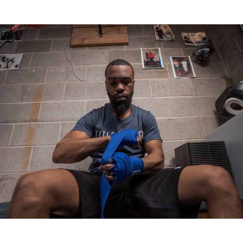 Бинти для боксу TITLE Boxing Select 180" Semi Elastic Mexican Royal (4.5м.)