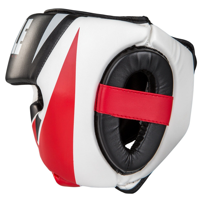 Боксерський шолом TITLE MMA Command Black/White/Red L