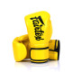Боксерские перчатки Fairtex BGV14 Yellow (бинты в комплекте), 14 унций, Микрофибра, Желтый