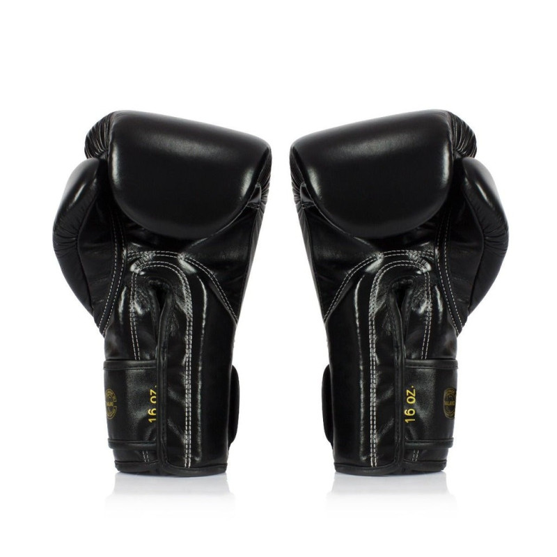 Боксерські рукавиці Fairtex BGVG1 Black 12 унцій (бинти в комплекті)
