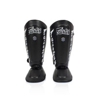 Захист гомілки та стопи Fairtex SP7 Shin Pads Black XL