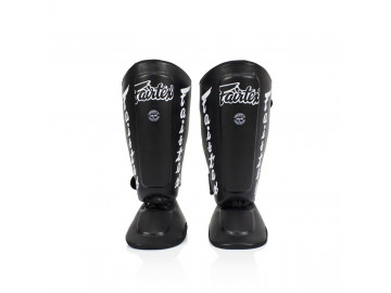 Захист гомілки та стопи Fairtex SP7 Shin Pads Black L