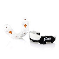 Капа Fairtex MG3 Black, Взрослая (возраст 11+), Гелевый лайнер, Волнообразная структура, Черный