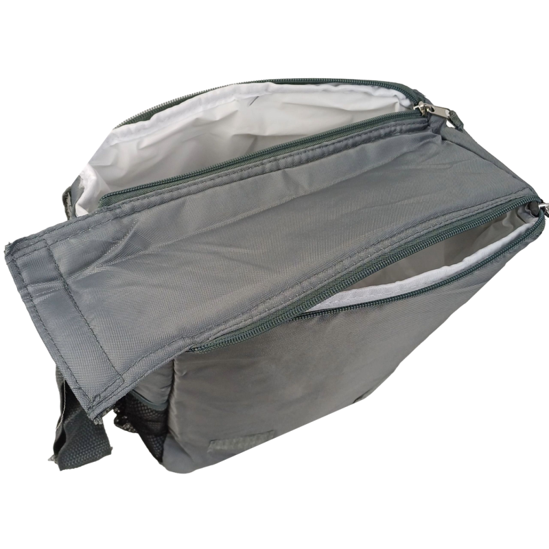Термосумка, сумка-холодильник через плече 8L Live in style Small Cool Bag сіра