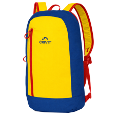 Невеликий міський рюкзак 10L Crivit Mini синій з жовтим