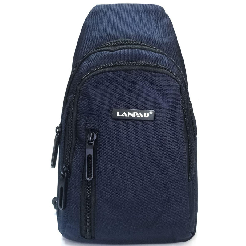 Мужская тканевая сумка Lanpad синяя
