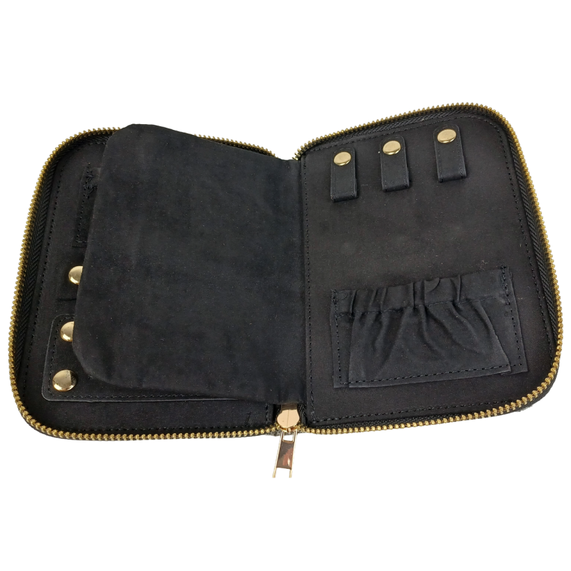 Футляр, органайзер для прикрас та коштовностей Travel Jewelry Case сірий