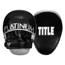 Лапи боксерські TITLE Platinum Prolific Punch Mitts Black/Silver