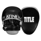 Лапи боксерські TITLE Platinum Prolific Punch Mitts Black/Silver