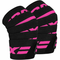 Бинти на коліна RDX K2 GYM Knee Wrap PINK PRO