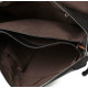 Мужская кожаная сумка, мессенджер Tiding Bag черный