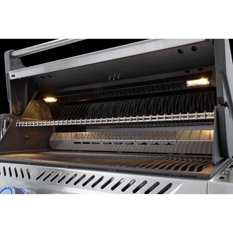Газовий гриль Napoleon Prestige PRO 665 Connected з бічною конфоркою Sizzle Zone та вертілем нерж сталь PRO665VXRSIBPSS Код: 013842