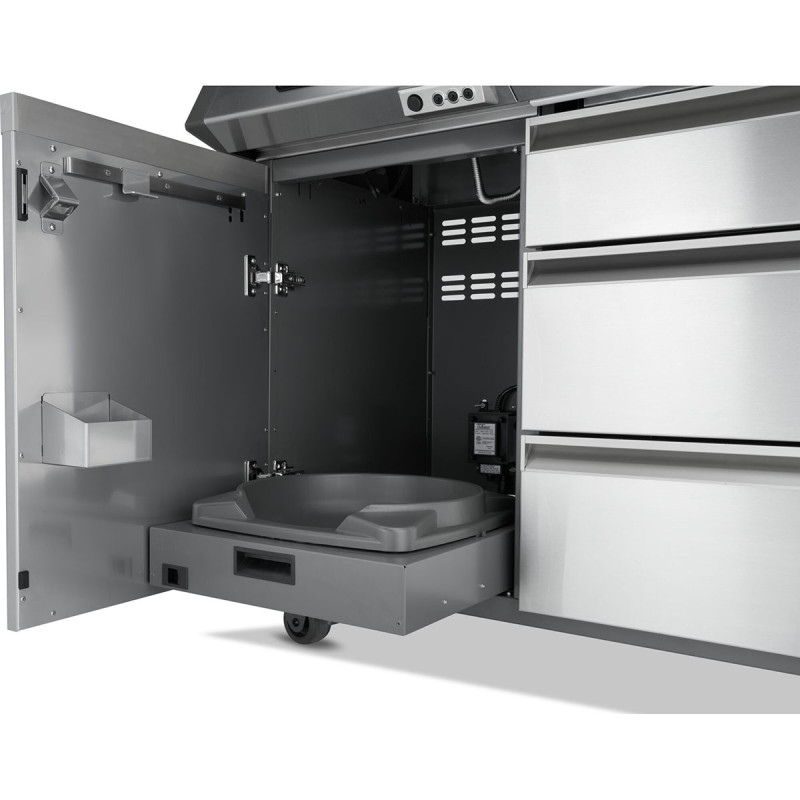Газовий гриль Napoleon Prestige PRO 665 Connected з бічною конфоркою Sizzle Zone та вертілем нерж сталь PRO665VXRSIBPSS Код: 013842