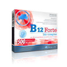 Витамины и минералы, B12 Forte bio-complex, OLIMP, 30 капсул