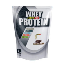 Сывороточный протеин, Whey Protein, Power Pro, 2 кг (Шоко-брют)