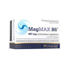 Витамины и минералы, MagMax B6, OLIMP, 50 таблеток